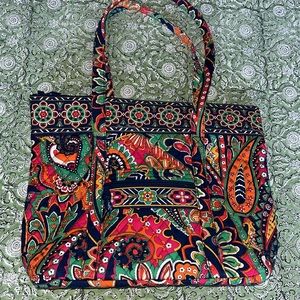 Vera Bradley Villager Tote - venetian paisley